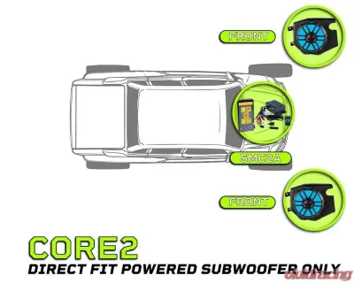 Memphis Audio Core 2 Package Honda Talon 2019+ - TLNCORE2