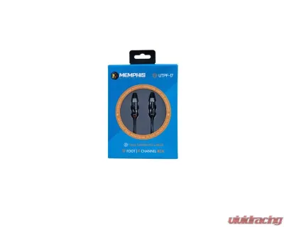 Memphis Audio 17 2-Channel Ultra Twisted Interconnect - UTPF-17