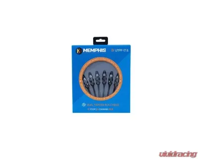Memphis Audio 17 6-Channel Ultra Twisted Interconnect - UTPF-17.6