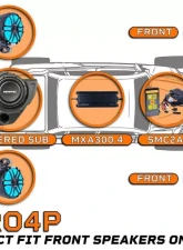 Memphis Audio PRO 4 Plus Package CanAm X3 2017+                                     - X30PRO4P - Image 8