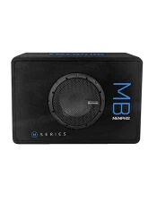 Memphis Audio Single 2/44 Ohm Selectable 8" MB Loaded Subwoofer Enclosure                                     - MBE8S24 - Image 2