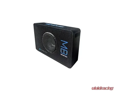 Memphis Audio Single 2/44 Ohm Selectable 8" MB Loaded Subwoofer Enclosure - MBE8S24