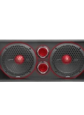 Memphis Audio Painted Dual 10" MemFuego Street Reference Pro Vented Enclosure Full Range Speaker                                     - SRXPE10D4T - Image 3