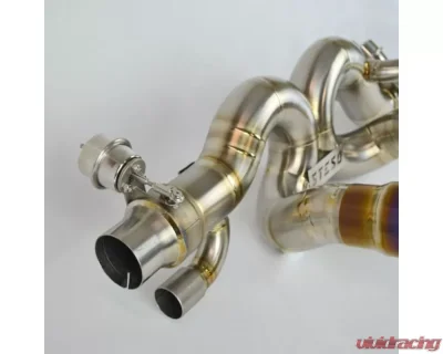 Steso Performance Titanium Catback Exhaust w/ Tips Porsche 911.2 Carrera GTS - EXh911CatTi