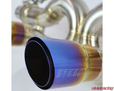 Steso Performance Titanium Catback Exhaust w/ Tips Porsche 911.2 Carrera GTS - EXh911CatTi