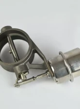Steso Performance 2.5" 63mm Exhaust Valve w/ Vacuum Actuator Normally Open Titanium                                     - Valv2.5Ti - Image 2