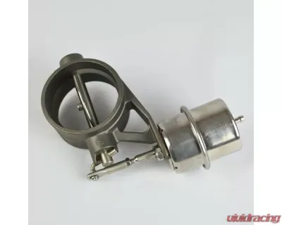 Steso Performance 2.5" 63mm Exhaust Valve w/ Vacuum Actuator Normally Open Titanium - Valv2.5Ti
