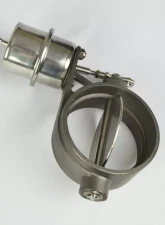 Steso Performance 3" 76mm Exhaust Valve w/ Vacuum Actuator Normally Open Titanium                                     - Valv3Ti - Image 3