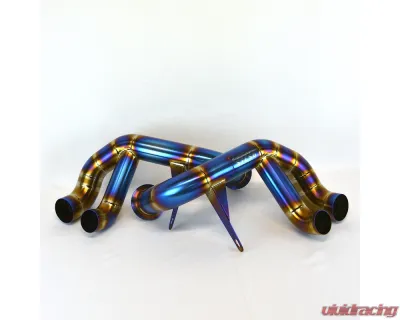 Steso Performance Titanium Burnt Race Exhaust System Audi R8 2015-2019 - EXAUR8-TI-B