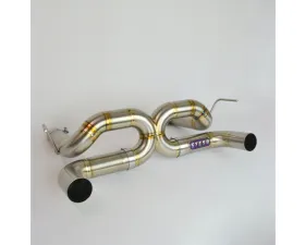 Steso Performance No Tips Titanium Exhaust System w/o Flap-Regulation Ferrari F8 Tributo | Spider 2020-2022
