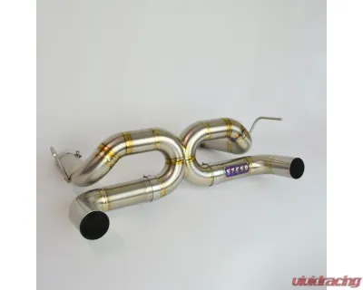 Steso Performance No Tips Titanium Exhaust System w/o Flap-Regulation Ferrari F8 Tributo | Spider 2020-2022 - EXhF8Ti-NO