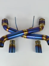 Steso Performance Burnt Finish Titanium Race Exhaust System Mclaren 720S Coupe | Spider                                     - EXhMcL720-BU - Image 3
