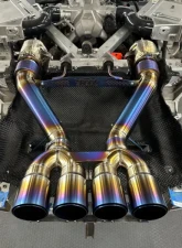 Steso Performance 3" Titanium Catback Exhaust McLaren 765LT                                     - ExhMcL765LT-Ti - Image 4