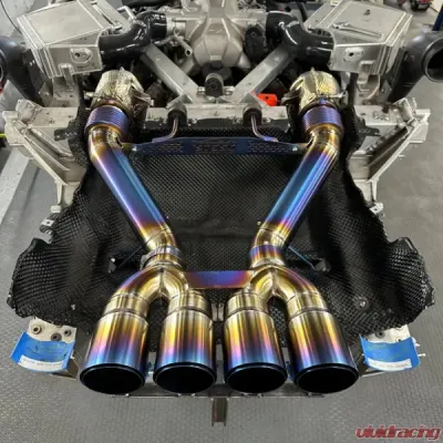 Steso Performance 3" Titanium Catback Exhaust McLaren 765LT - ExhMcL765LT-Ti