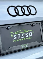 Steso Performance Carbon Fiber License Plate Frame                                     - LPF-CF - Image 4