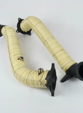 Steso Performance 3" Heat Wrap Ceramic Coated Downpipes Mclaren 720S | 765LT                                     - McDPSSw - Image 2
