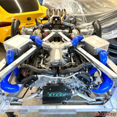Steso Performance Silicone Boost Hose Set McLaren 720S | 765LT - McL720-pipes-Bl