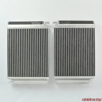 Steso Performance Racing Front Heat Exchangers Set 10 AN Inlet/Outlet McLaren 570 | 650 | 675 | 720S | 765LT - McL7RacHexch-set-10