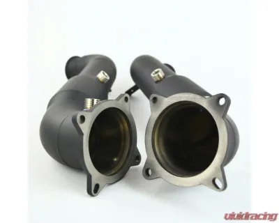 Steso Performance 3.5" High Flow Downpipes Ceramic Coated McLaren 720S | 765LT - McLDP-Hf3.5Cc