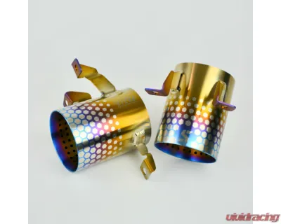 Steso Performance Titanium Exhaust Tail Tips Lamborghini Huracan Performante - TipsHurPerf-Ti