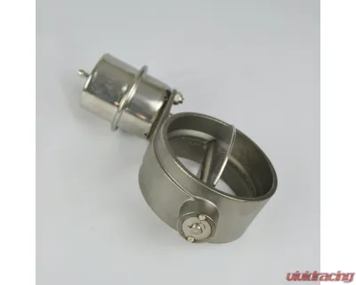 Steso Performance 3" 76mm Exhaust Valve with Vacuum Actuator Normally Open 304 Stainless Steel - Valv3Ss