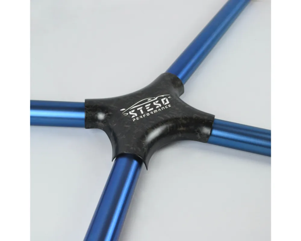 Steso Performance Burnt Finish, Satin Finish Cover, Titanium X-Brace Audi R8 Gen 2 | Gen 2 Facelift - XBRAR8-BU-SA