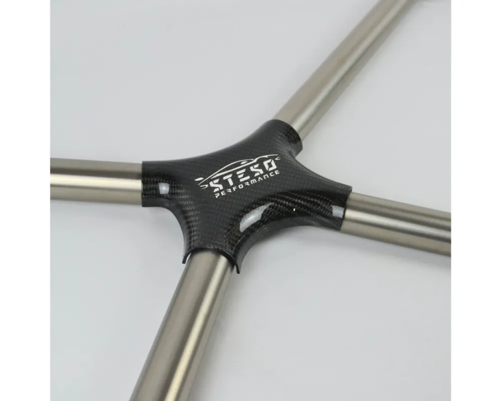 Steso Performance Raw Finish, Glossy Finish Cover, Titanium X-Brace Audi R8 Gen 2 | Gen 2 Facelift - XBRAR8-RA-GL