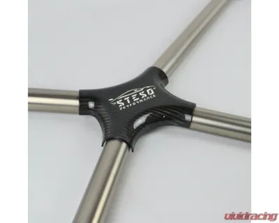Steso Performance Raw Finish, Glossy Finish Cover, Titanium X-Brace Audi R8 Gen 2 | Gen 2 Facelift - XBRAR8-RA-GL