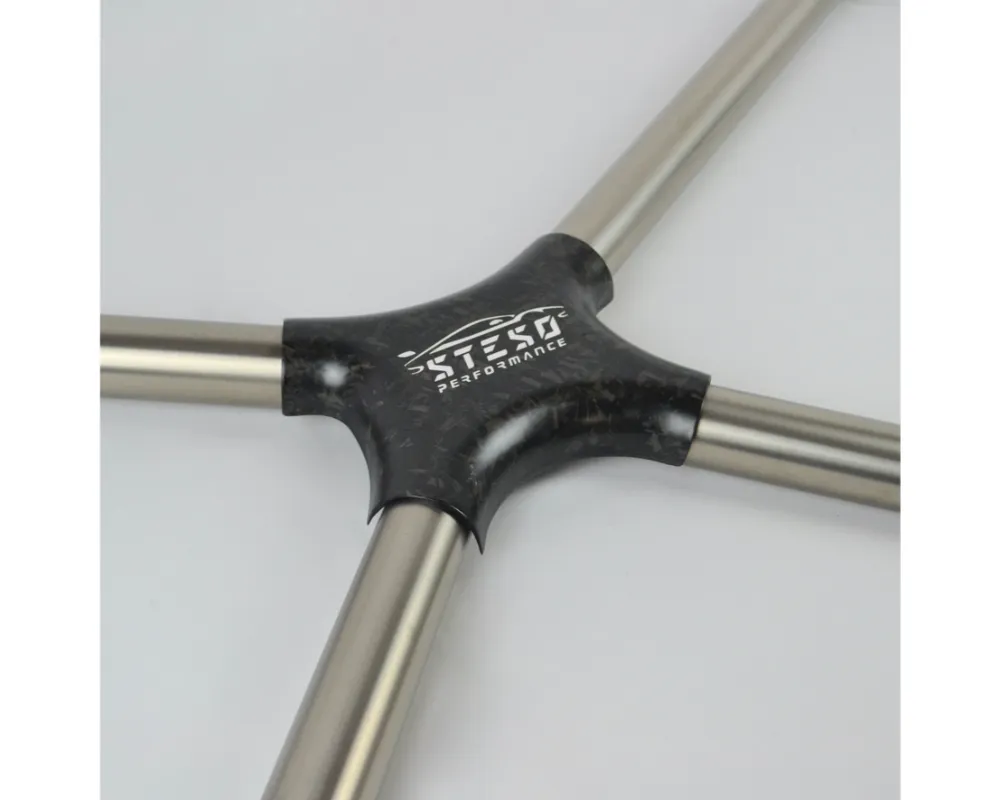 Steso Performance Raw Finish, Satin Finish Cover, Titanium X-Brace Audi R8 Gen 2 | Gen 2 Facelift - XBRAR8-RA-SA