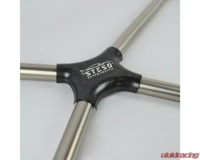 Steso Performance Raw Finish, Satin Finish Cover, Titanium X-Brace Audi R8 Gen 2 | Gen 2 Facelift - XBRAR8-RA-SA
