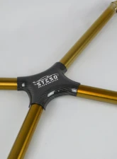 Steso Performance Gold Finish, Glossy Finish Cover, Titanium X-Brace Lamborghini Huracan | Performante | Evo | STO                                     - XBRGold-GL - Image 2