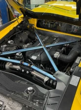 Steso Performance Gold Finish Titanium X-Brace Lamborghini Aventador SVJ                                     - XBRLamAvSVJG - Image 2