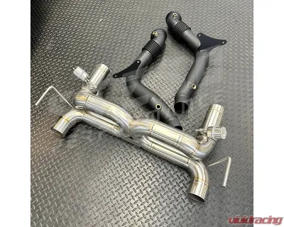 Steso Performance Downpipes Ferrari 488 GTB | Spider | Pista 2015-2021 - DwPF488-Cc