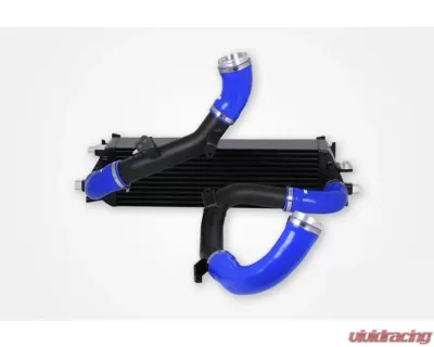 do88 Performance BigPack Intercooler Kit w/ Blue Hoses - Petrol Volvo 2016-2023 - BIG-260-P-B