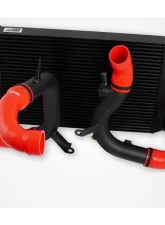 do88 Performance BigPack Intercooler Kit w/ Red Hoses (300hp+) VAG 2.0 TSI EA888 Gen4 2019-2023                                     - BIG-340-1-R - Image 6