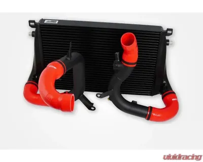 do88 Performance BigPack Intercooler Kit w/ Red Hoses (300hp+) VAG 2.0 TSI EA888 Gen4 2019-2023 - BIG-340-1-R