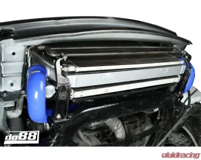 do88 Performance Intercooler w/ Black Hoses Saab 9-3 2.0T Automatic 2003-2011 - ICM-110-I4-A-S
