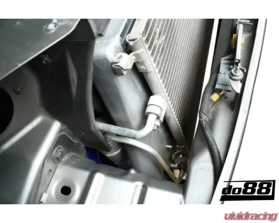 do88 Performance Intercooler w/ Black Hoses Saab 9-3 2.0T Automatic 2003-2011 - ICM-110-I4-A-S