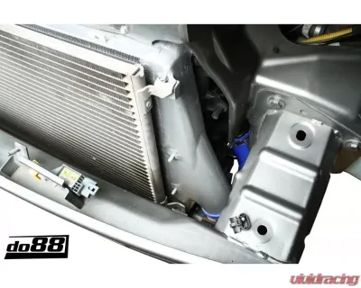 do88 Performance Intercooler w/ Black Hoses Saab 9-3 2.0T Automatic 2003-2011 - ICM-110-I4-A-S
