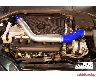 do88 Performance Inlet Pipe Kit w/ Carbon Fiber Cover & Black Hoses Volvo S60 | V60 | XC60 | V70 | XC70 | S80 2008-2015 - IR-120-MK-S