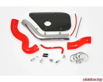 do88 Performance Inlet Pipe Kit w/ Carbon Fiber Cover & Red Hoses Volvo S60 | V60 | XC60 | V70 | XC70 | S80 2008-2015 - IR-120-MK-R