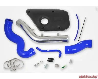 do88 Performance Inlet Pipe Kit w/ Plastic Cover & Blue Hoses Volvo S60 | V60 | XC60 | V70 | XC70 | S80 2008-2015 - IR-120-PE-B