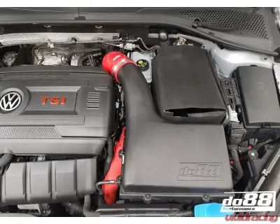 do88 Performance Air Intake System w/ Turbo Inlet Pipe & Blue Hose (With Filter) Audi | SEAT | Skoda | Volkswagen 1.8/2.0 TSI (MQB) 2012-2023 - LF-120-B-F-130