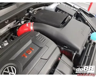 do88 Performance Air Intake System w/ Turbo Inlet Pipe & Blue Hose (With Filter) Audi | SEAT | Skoda | Volkswagen 1.8/2.0 TSI (MQB) 2012-2023 - LF-120-B-F-130