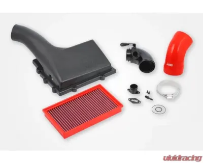 do88 Performance Air Intake System w/ Turbo Inlet Pipe & Red Hose (With Filter) Audi | SEAT | Skoda | Volkswagen 1.8/2.0 TSI (MQB) 2012-2023 - LF-120-R-F-130