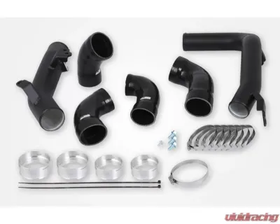 do88 Performance Diesel OEM Intercooler Pressure Pipes w/ Black Hoses Volvo S60 | S90 | V60 | V90 | XC60 | XC90 2016-2023 - TR-260-D-OEM-S
