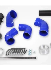do88 Performance Diesel do88 Intercooler Pressure Pipes w/ Blue Hoses Volvo S60 | S90 | V60 | V90 | XC60 | XC90 2016-2023                                     - TR-260-D-do88-B - Image 5