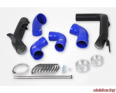 do88 Performance Diesel do88 Intercooler Pressure Pipes w/ Blue Hoses Volvo S60 | S90 | V60 | V90 | XC60 | XC90 2016-2023 - TR-260-D-do88-B
