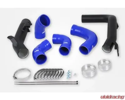 do88 Performance Petrol do88 Intercooler Pressure Pipes w/ Blue Hoses Volvo S60 | S90 | V60 | V90 | XC60 | XC90 2016-2023 - TR-260-P-do88-B