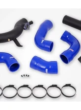 do88 Performance OEM Intercooler Pressure Pipes w/ Blue Hoses (300hp+) VAG 2.0 TSI EA888 Gen4 2019-2023                                     - TR-340-OE-1-B - Image 4